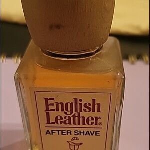 Vintage Mem 2 oz English Leather After Shave, Full  - Classic Brown